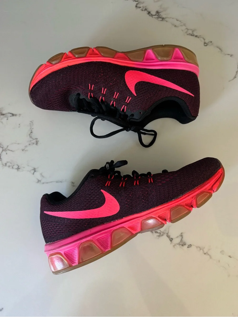 WMNS NIKE AIR MAX TAILWIND 8 Black Purple Pink Size 8